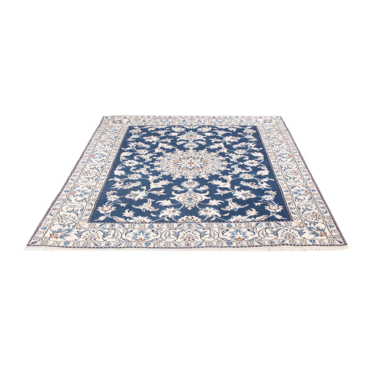Alfombra Persa - Nain - Real - 199 x 149 cm - azul