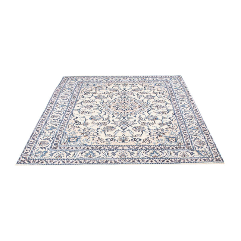 Alfombra Persa - Nain - Real - 192 x 148 cm - crema