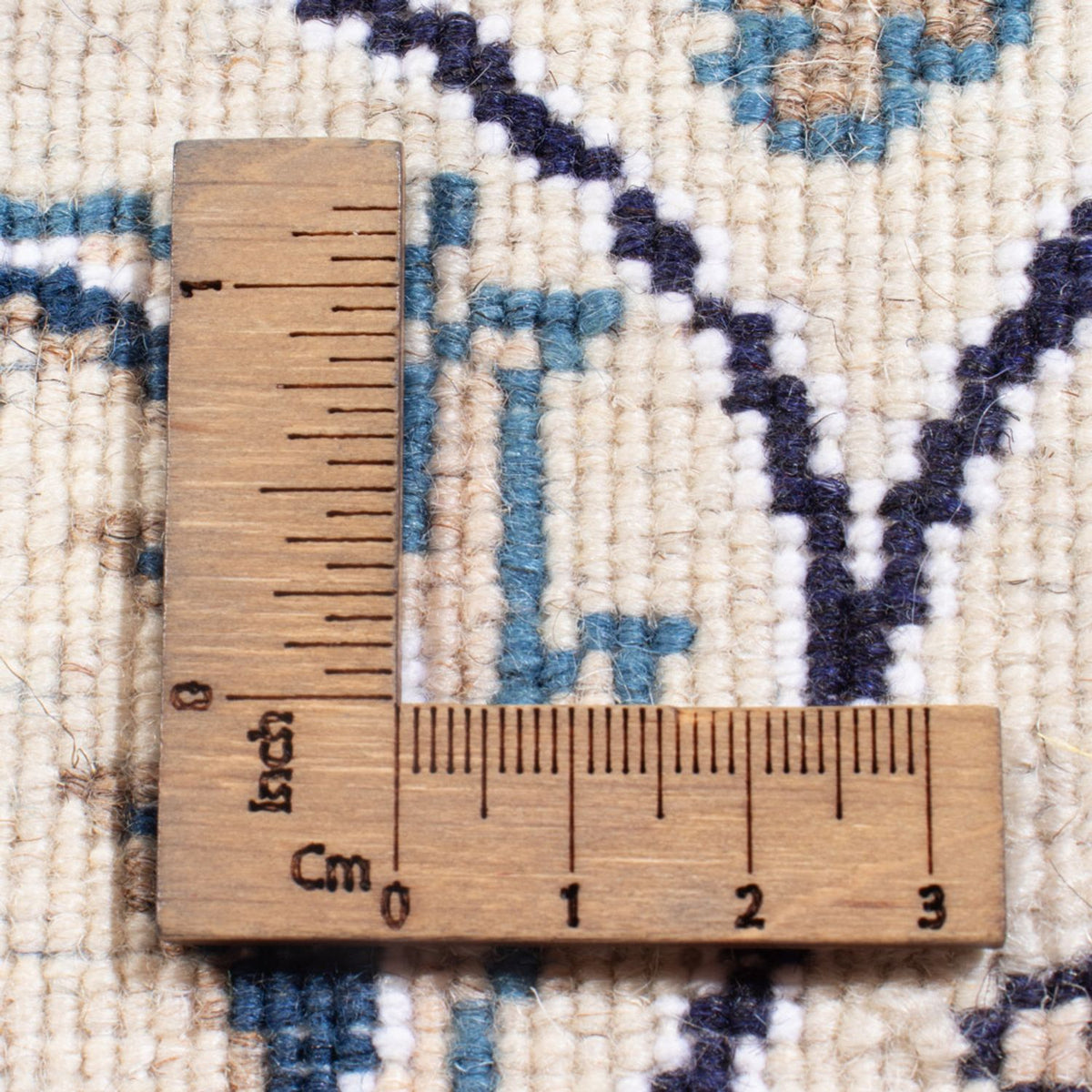 Alfombra Persa - Nain - Real - 192 x 148 cm - crema