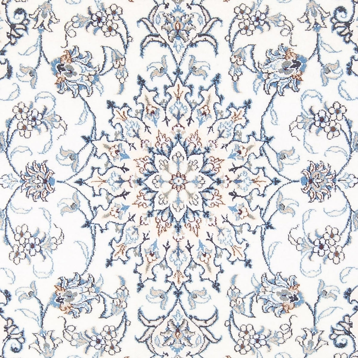 Alfombra Persa - Nain - Real - 200 x 148 cm - crema