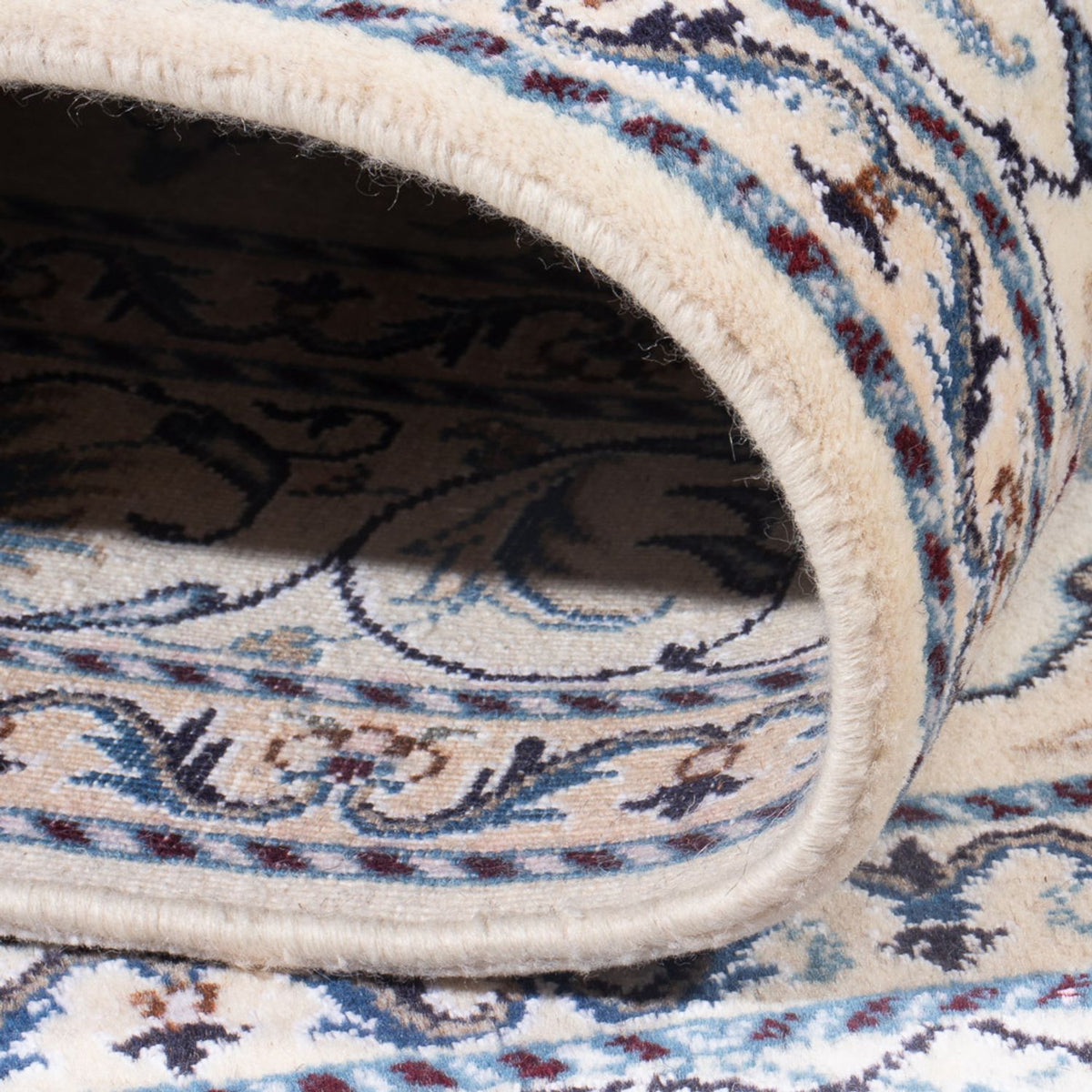 Alfombra Persa - Nain - Real - 200 x 148 cm - crema