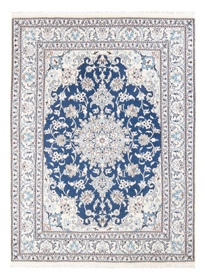 Alfombra Persa - Nain - Real - 207 x 151 cm - azul