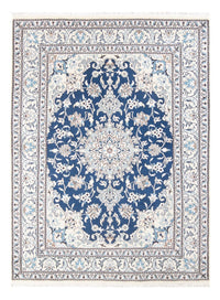 Alfombra Persa - Nain - Real - 207 x 151 cm - azul