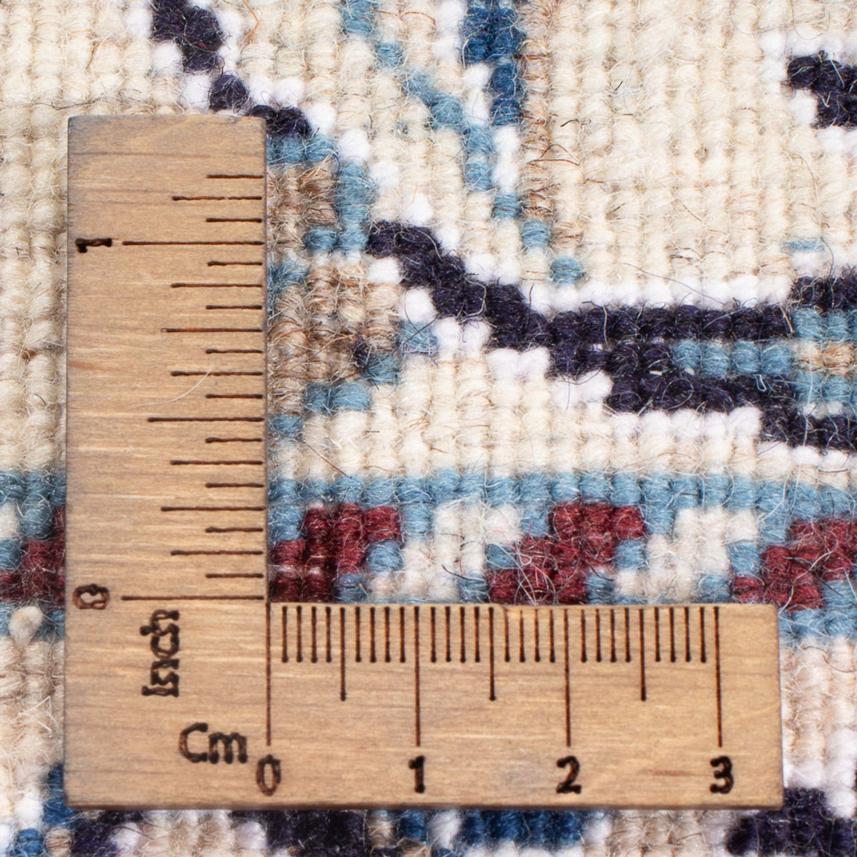 Alfombra Persa - Nain - Real - 192 x 152 cm - crema