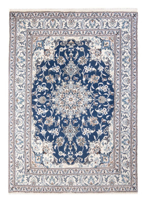 Alfombra Persa - Nain - Real - 203 x 145 cm - azul