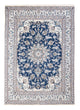 Nain - 9La Alfombra 145x203cm - Alfombra persa - azul