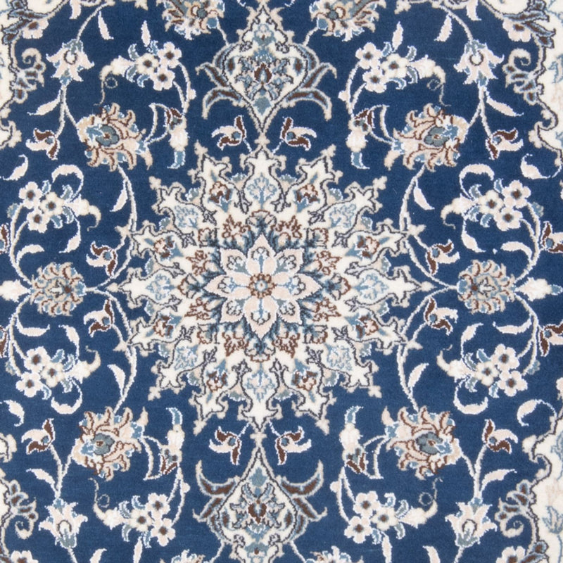 Alfombra Persa - Nain - Real - 203 x 145 cm - azul