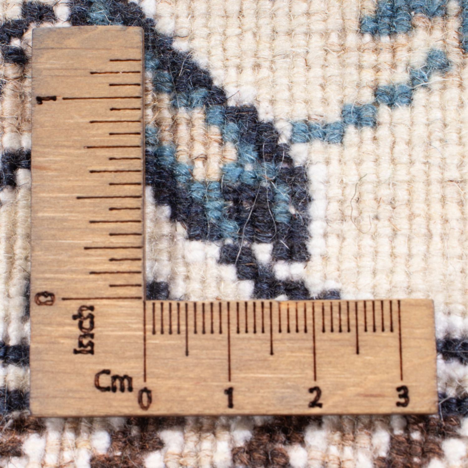 Alfombra Persa - Nain - Real - 203 x 145 cm - azul