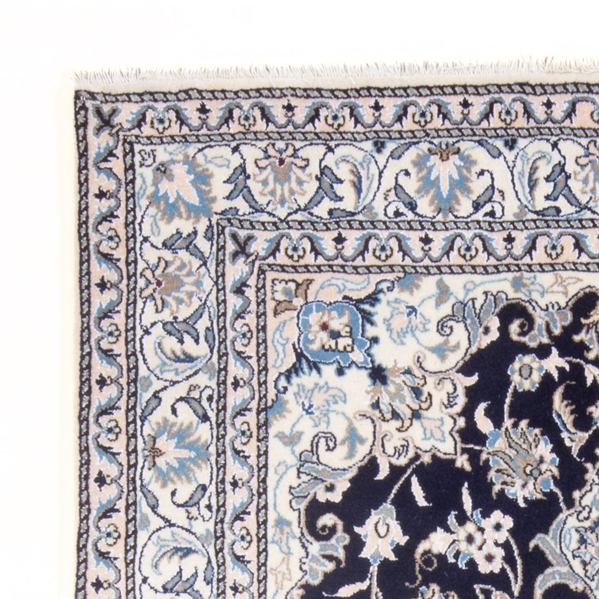 Nain - 9La Alfombra 152x200cm - Alfombra persa - azul oscuro