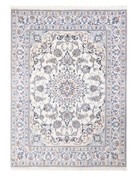 Alfombra Persa - Nain - Real - 197 x 144 cm - crema