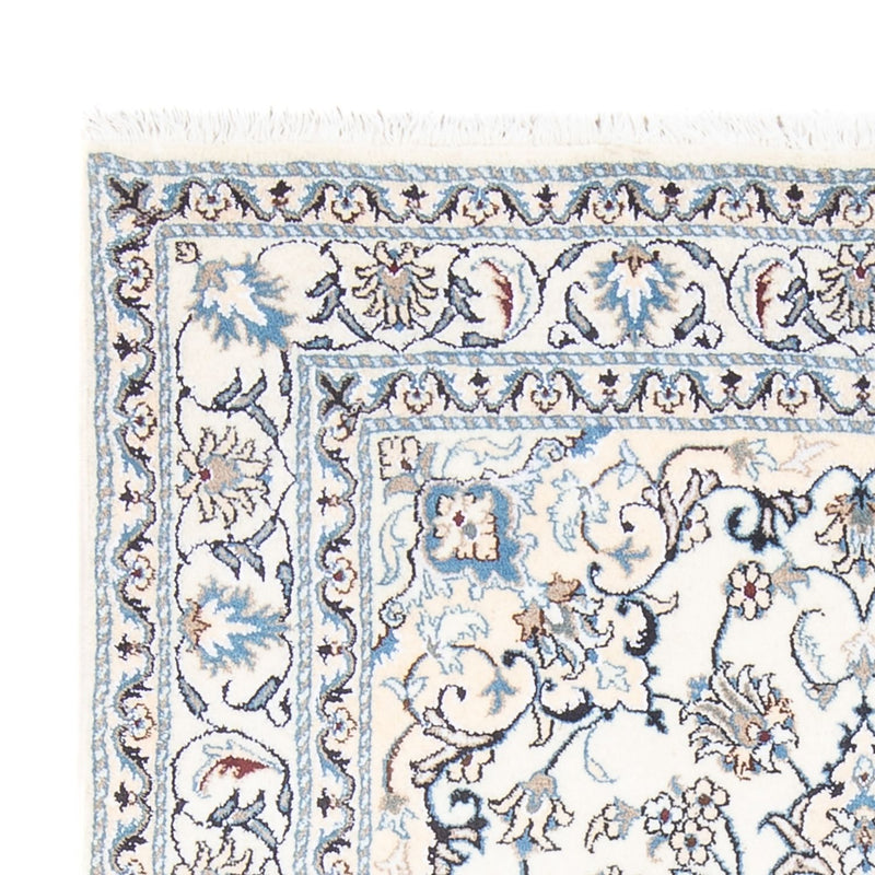 Alfombra Persa - Nain - Real - 200 x 143 cm - crema