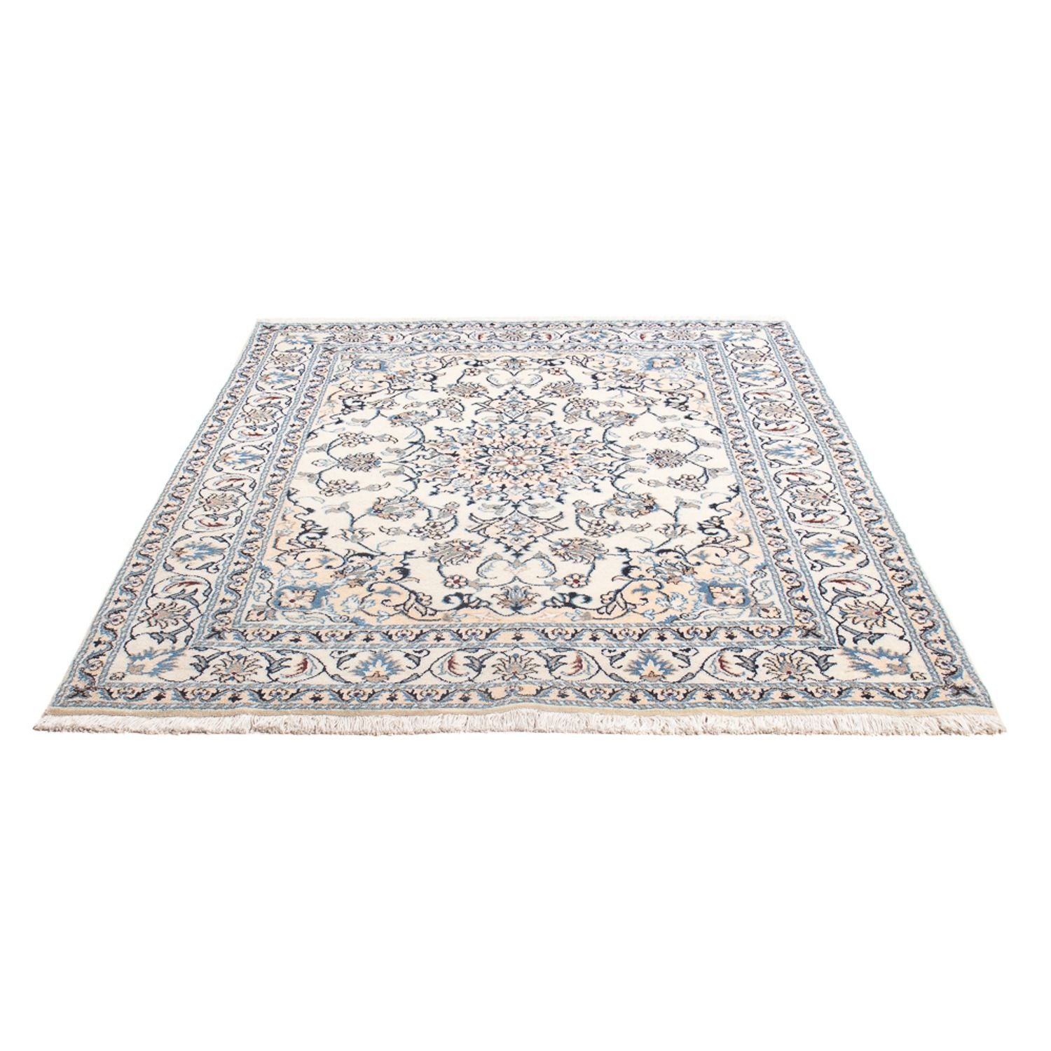 Alfombra Persa - Nain - Real - 200 x 143 cm - crema