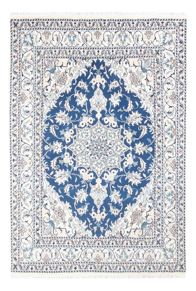Nain - 9La Alfombra 142x200cm - Alfombra persa - azul