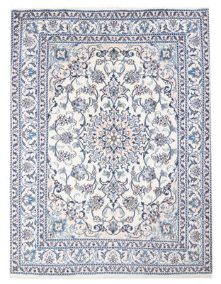Alfombra Persa - Nain - Real - 202 x 147 cm - crema