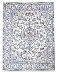 Alfombra Persa - Nain - Real - 202 x 147 cm - crema