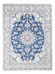 Nain - 9La Alfombra 148x195cm - Alfombra persa - azul