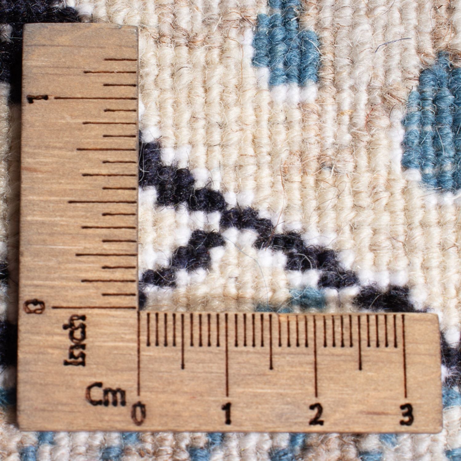 Alfombra persa - Nain - 231 x 163 cm - azul oscuro