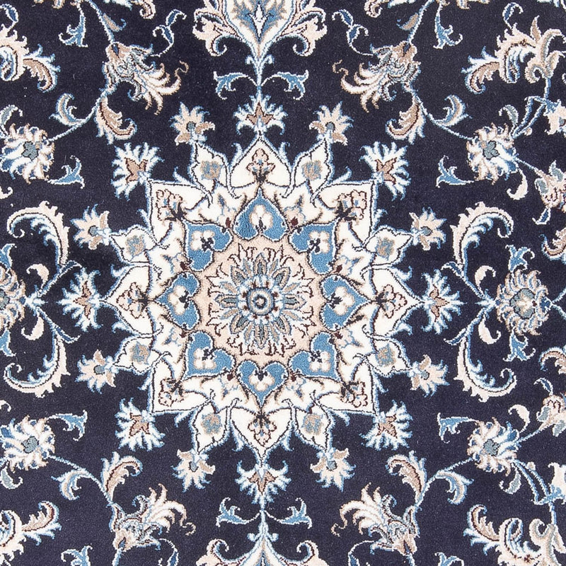 Alfombra persa - Nain - 238 x 167 cm - azul oscuro