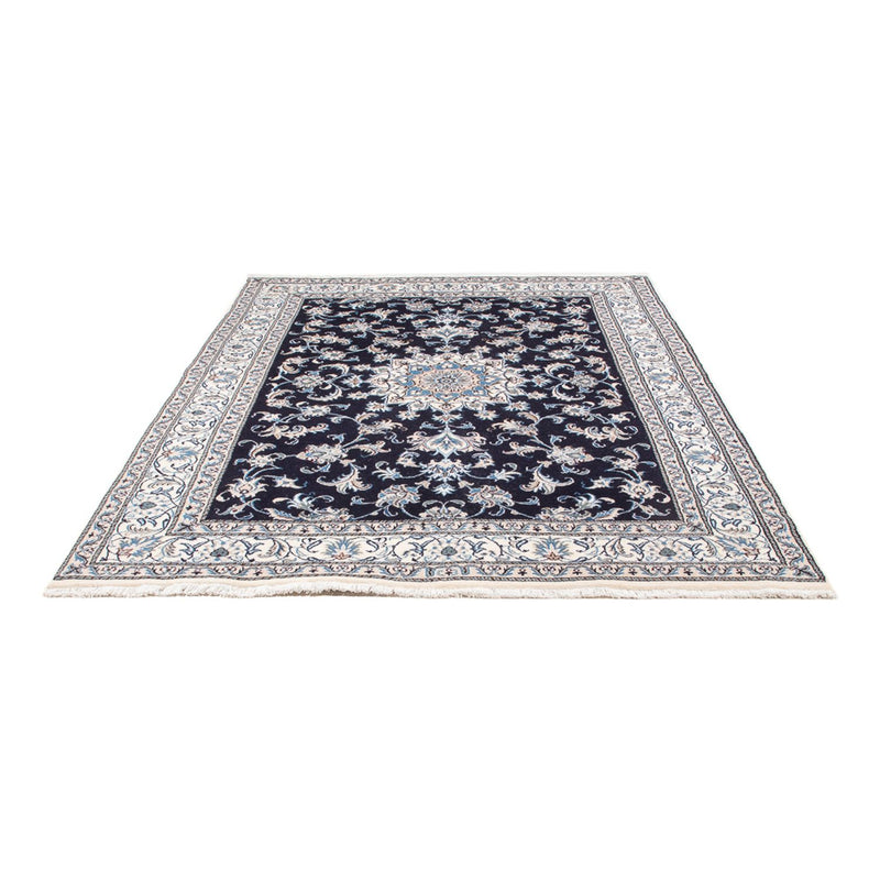 Alfombra persa - Nain - 238 x 167 cm - azul oscuro