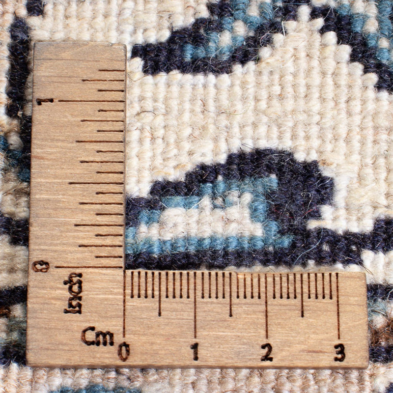 Alfombra persa - Nain - 238 x 167 cm - azul oscuro