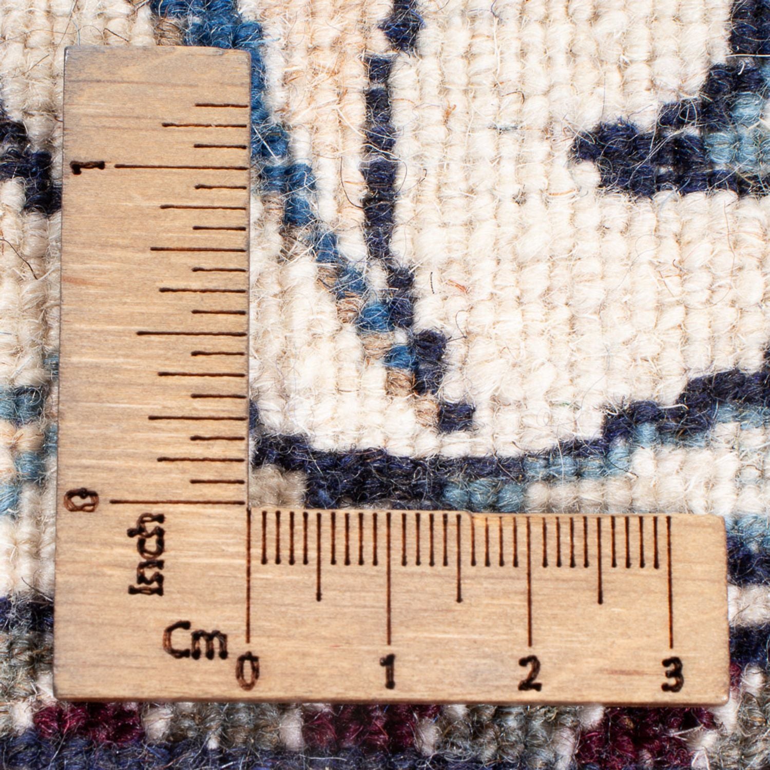 Alfombra persa - Nain - 241 x 167 cm - azul oscuro