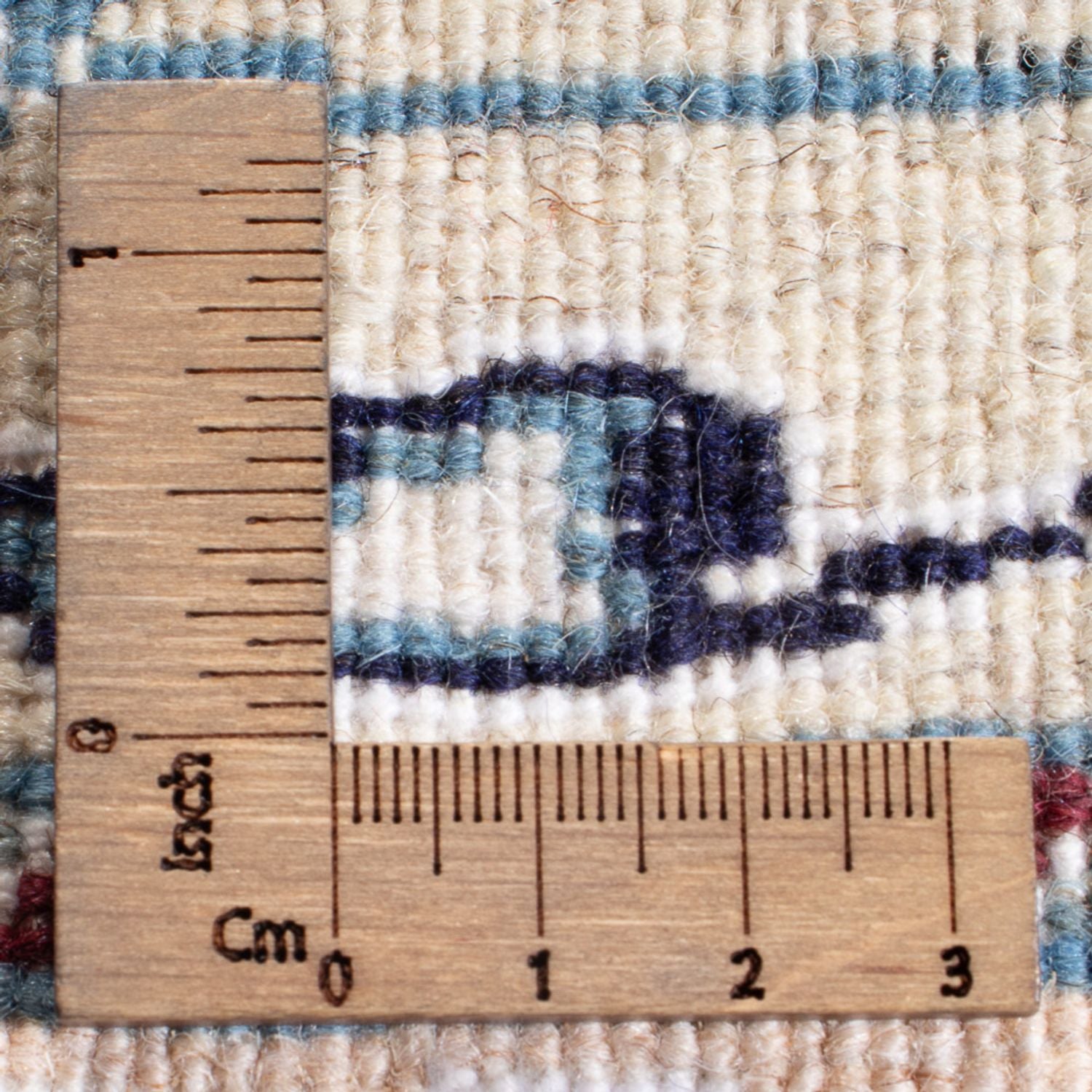 Alfombra persa - Nain - 291 x 190 cm - azul oscuro
