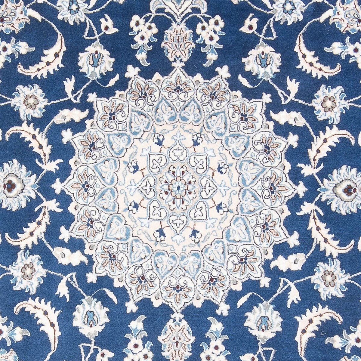 Alfombra persa - Nain - 296 x 196 cm - azul