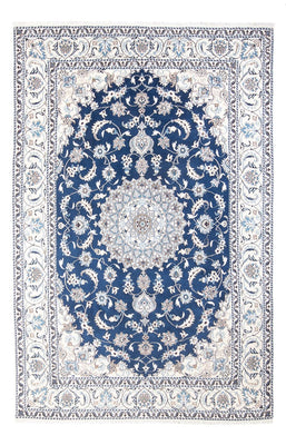 Alfombra persa - Nain - 287 x 192 cm - azul