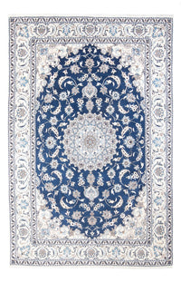 Alfombra persa - Nain - 287 x 192 cm - azul