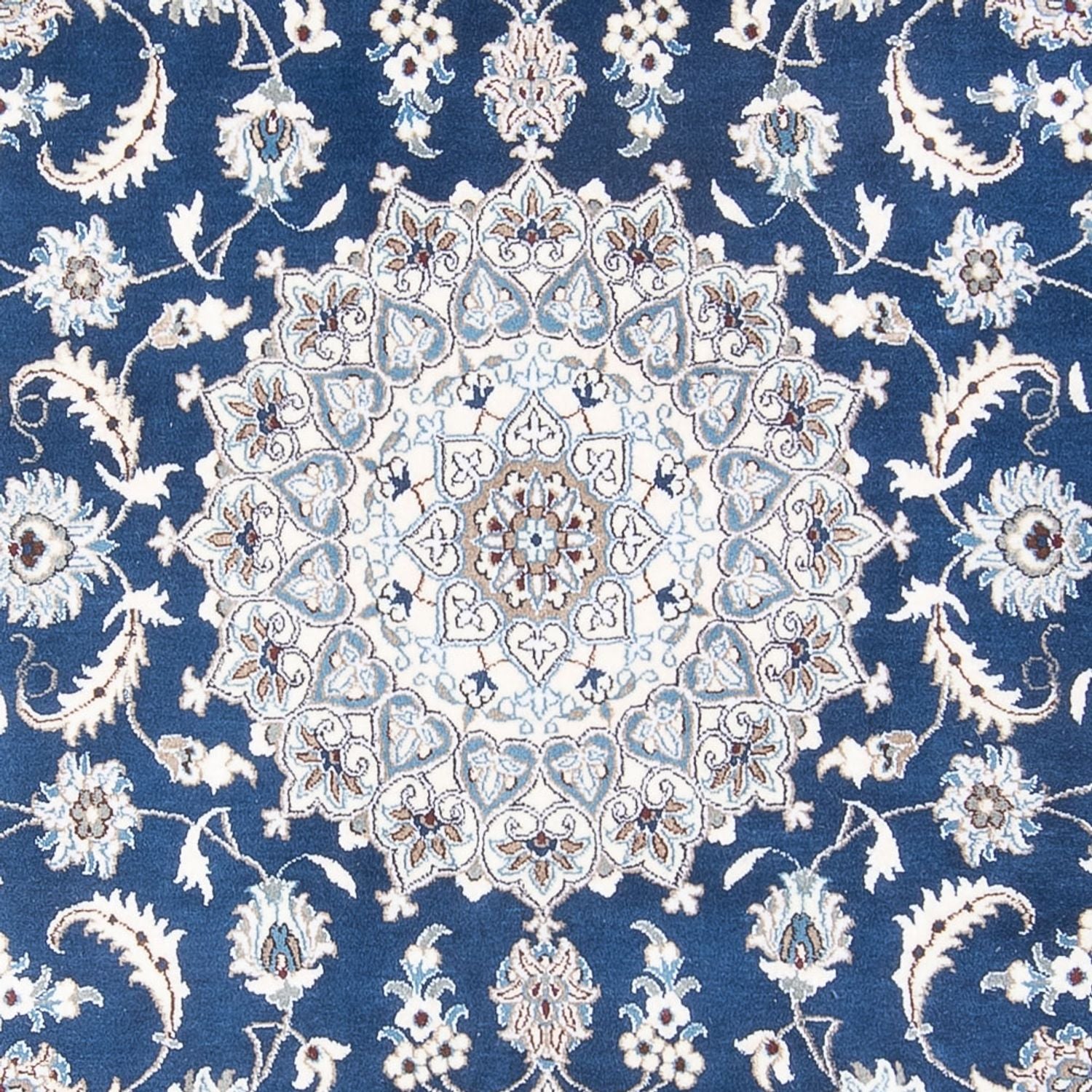 Alfombra persa - Nain - 287 x 192 cm - azul