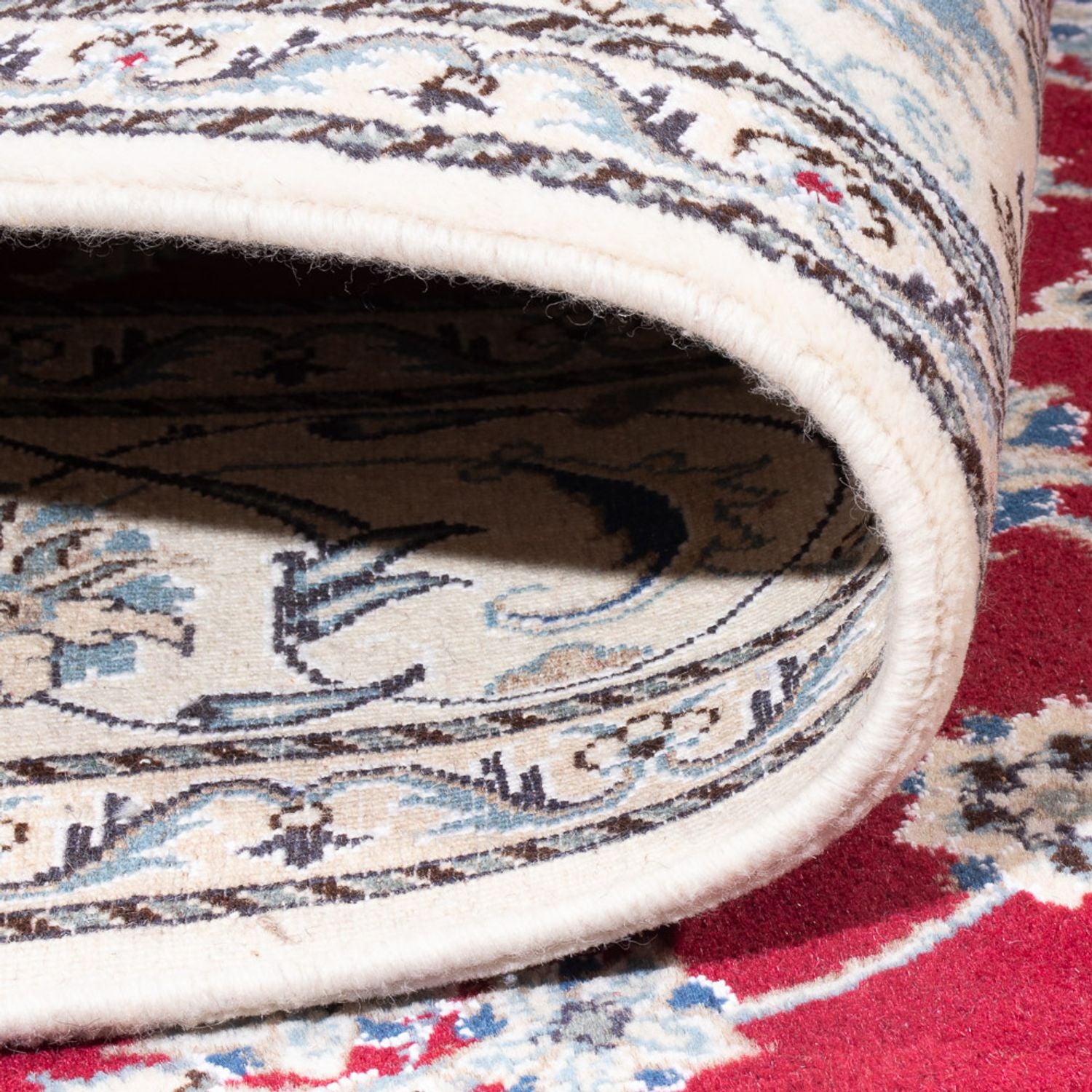 Alfombra persa - Nain - 294 x 193 cm - rojo