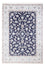Alfombra persa - Nain - 293 x 197 cm - azul oscuro