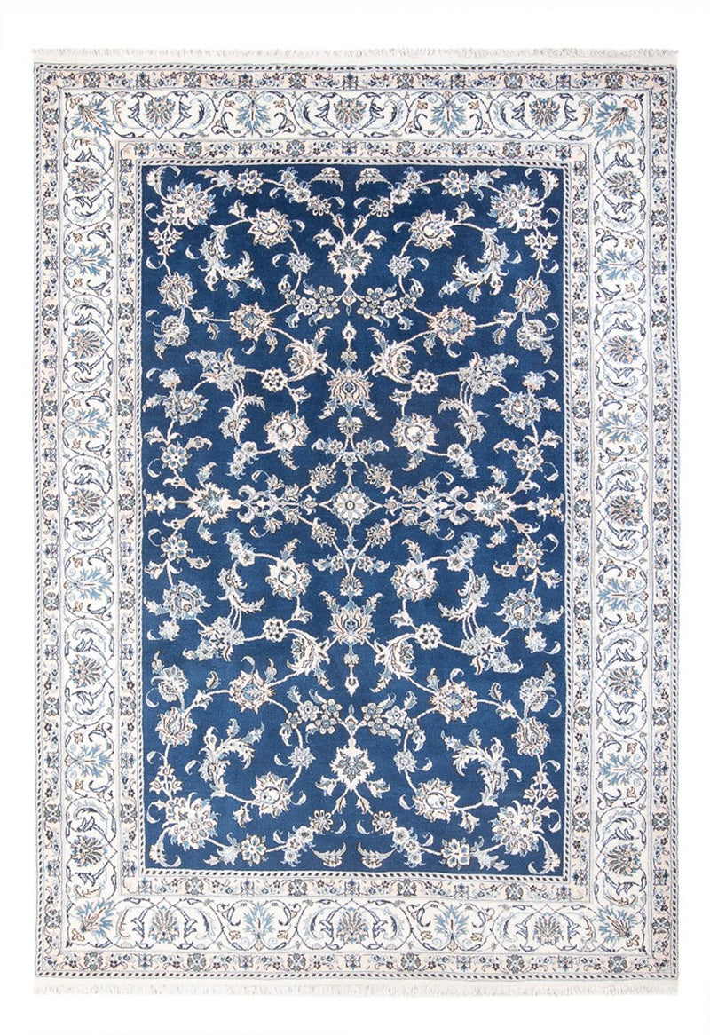 Alfombra persa - Nain - 291 x 194 cm - azul