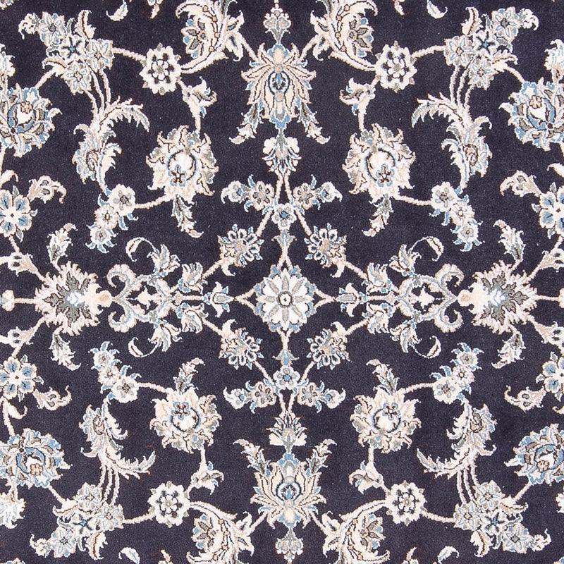 Alfombra persa - Nain - 304 x 193 cm - azul oscuro