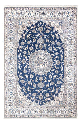 Alfombra persa - Nain - 303 x 197 cm - azul