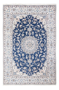 Alfombra persa - Nain - 303 x 197 cm - azul