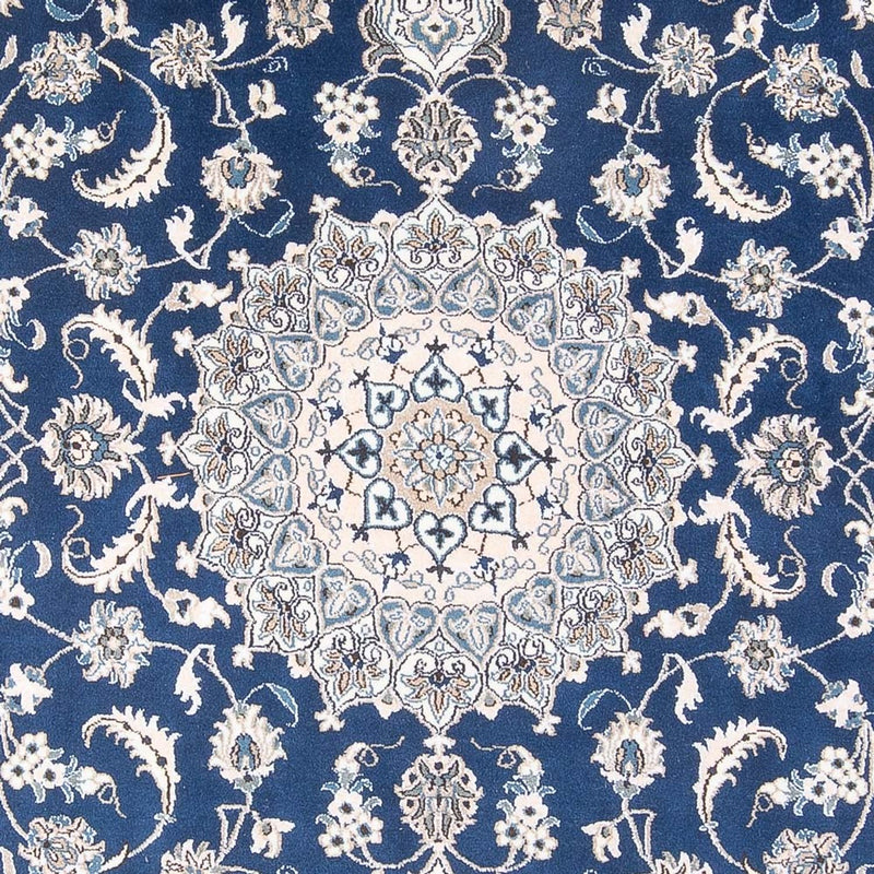 Alfombra persa - Nain - 303 x 197 cm - azul