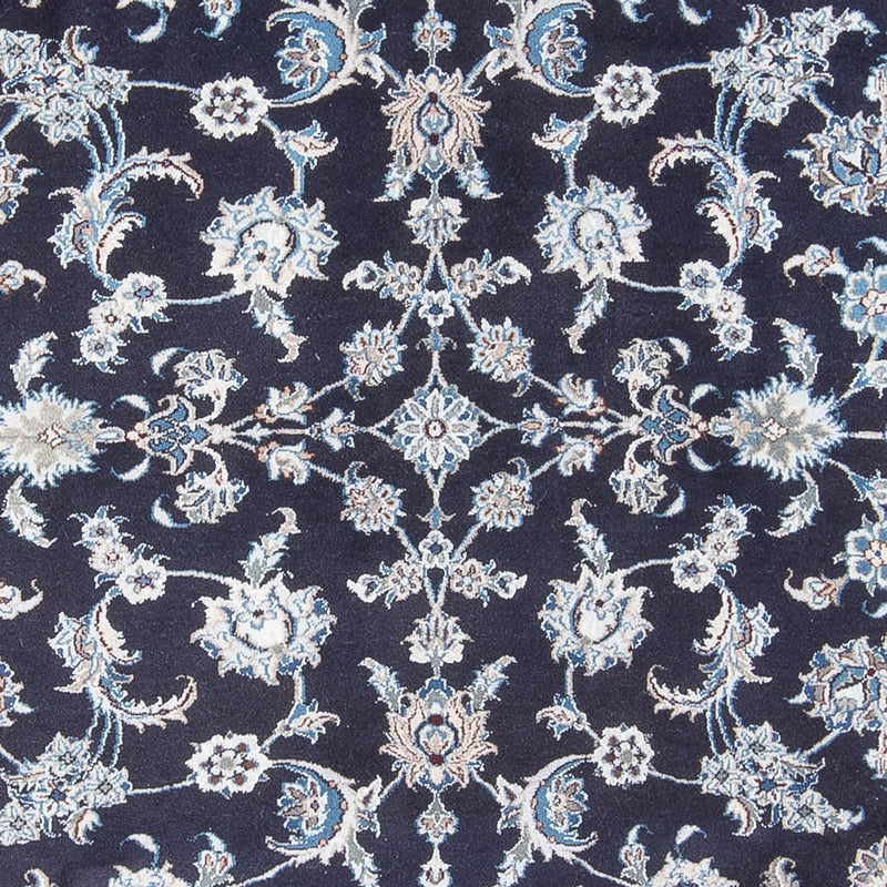 Alfombra persa - Nain - 292 x 198 cm - azul oscuro