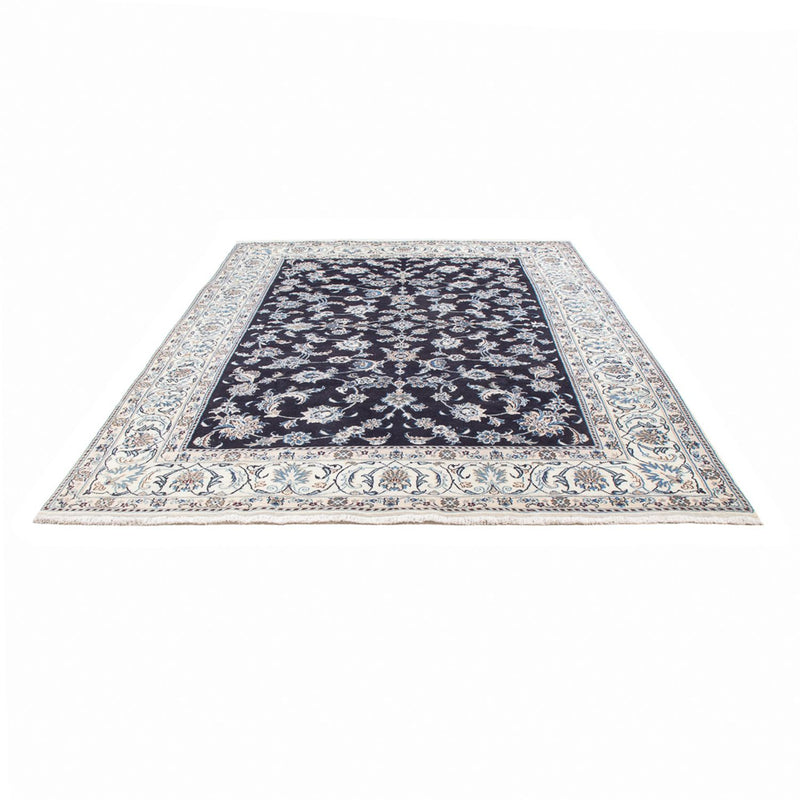 Alfombra persa - Nain - 292 x 198 cm - azul oscuro