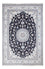 Alfombra persa - Nain - 295 x 191 cm - azul oscuro
