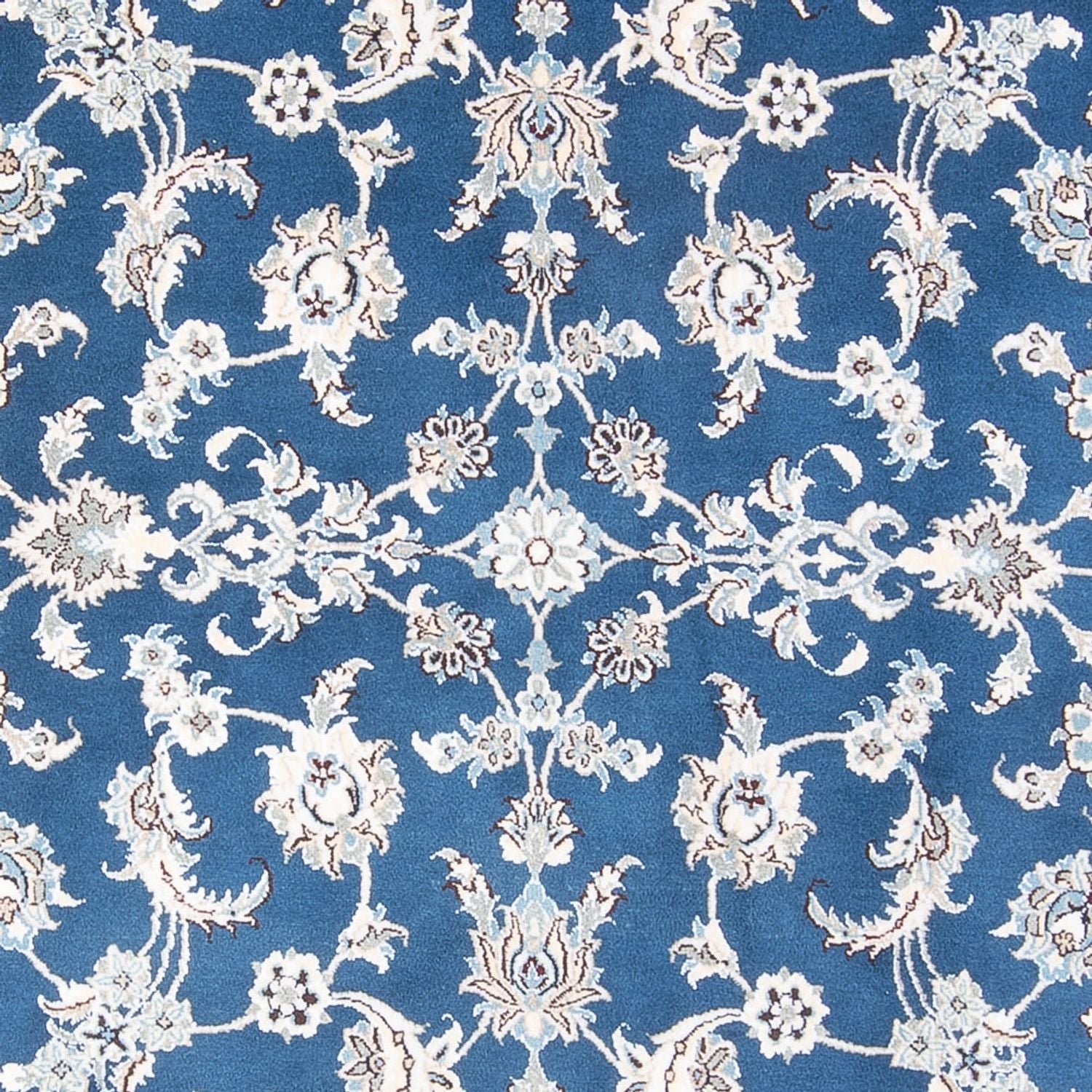 Alfombra persa - Nain - 296 x 196 cm - azul