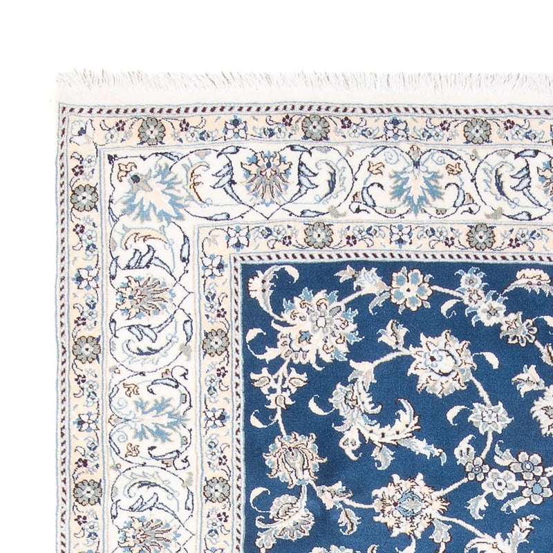 Alfombra persa - Nain - 296 x 196 cm - azul