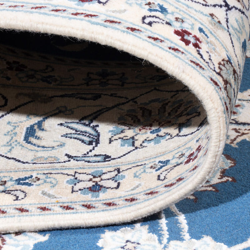 Alfombra persa - Nain - 296 x 196 cm - azul