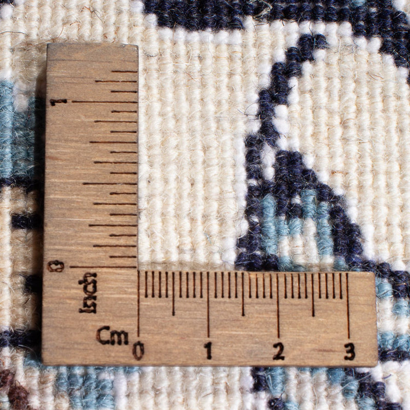 Alfombra persa - Nain - 296 x 196 cm - azul