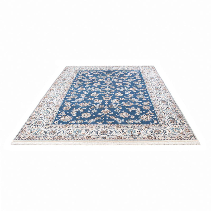 Alfombra persa - Nain - 294 x 196 cm - azul