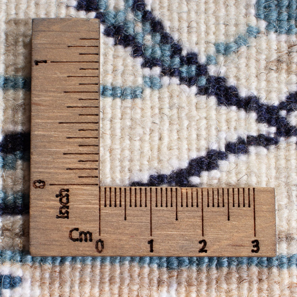 Alfombra persa - Nain - 294 x 196 cm - azul