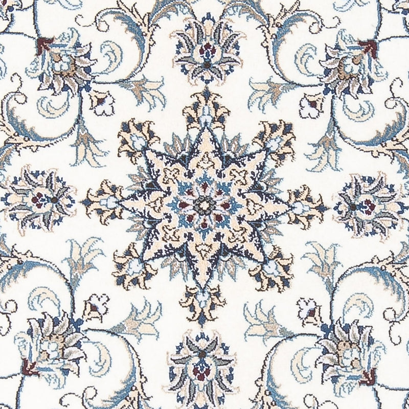 Alfombra persa - Nain redondo  - 150 x 150 cm - crema