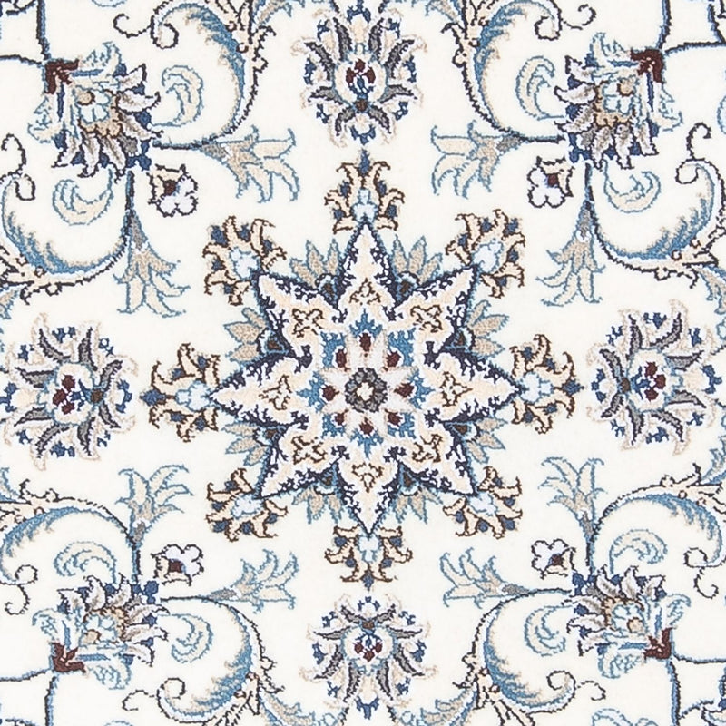 Alfombra persa - Nain redondo  - 150 x 150 cm - crema