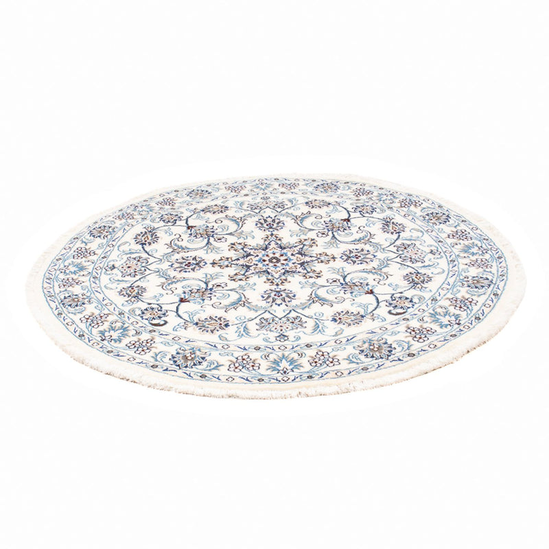 Alfombra persa - Nain redondo  - 150 x 150 cm - crema