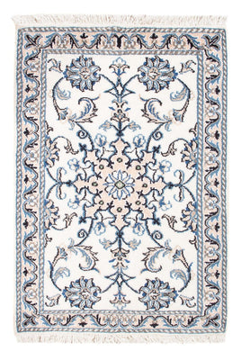 Alfombra Persa - Nain - Real - 90 x 60 cm - crema